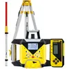 Set nivela laser NIVEL SYSTEM NL740R cu stadie LS-24 si trepied SJJ1