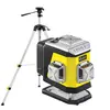 Set nivela laser verde in cruce NIVEL SYSTEM CL3G si trepied SJJM1