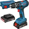 Set masina de gaurit si insurubat BOSCH GSB 18-2-LI cu 2 acumulatori 2Ah (06019B7372)