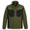Jacheta softshell Portwest T750 WX3, Rezistenta la vant si apa, Olive
