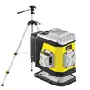 Nivela Laser Rosu pentru constructii 2 planuri NIVEL SYSTEM CL2R cu trepied SJJ-M1 EX