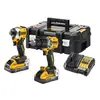 Set 2 masini DeWalt DCK2050H2T-QW cu 2 acumulatori 5 Ah si incarcator