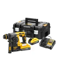 Set ciocan rotopercutor DeWalt DCH273H2T-QW cu 2 acumulatori 5 Ah si incarcator
