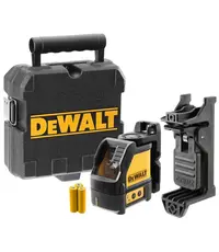 Nivela laser rosu cu linii DeWalt DW088K-XJ, Raza de lucru 10 - 50 m, IP54, Suport perete