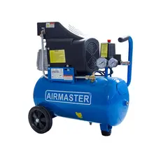 Compresor de aer Airmaster AIR2SHU824, 1500 W, 8 bar, 206 l/min, Butelie 24 litri