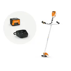 Set motocoasa STIHL FSA 80 cu acumulator AK 30 S si incarcator AL 101