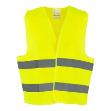 Vesta reflectorizanta de protectie Renania 386B, Poliester, Galben Fluo