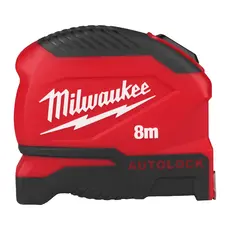 Ruleta Milwaukee AUTOLOCK, Generatia II, Lungime 8 m, Latime 25 mm (4932498774)