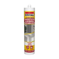 Silicon universal Soudal 106553, Interior/exterior, 280 ml, Maro