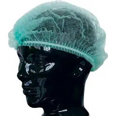 Set 100 capeline de unica folosinta Renania B762, Marime 21", Verde (1323)