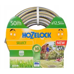 Furtun de gradina Hozelock Select, Lungime 50 m, Diametru 12.5 mm, Racord 1/2 (6050)