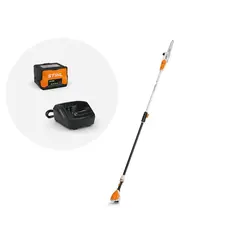 Set emondor STIHL HTA 50 cu acumulator AK 20 si incarcator AL 101