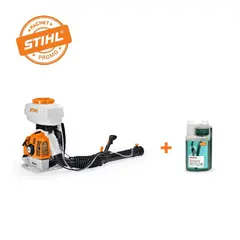PACHET Atomizor STIHL SR 450 + Ulei amestec HP Ultra 1 L, 3.9 CP, Rezervor 14 L