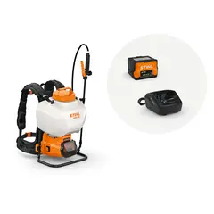 Set pulverizator STIHL SGA 60 cu acumulator AK 10 si incarcator AL 101