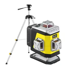 Set nivela laser verde in cruce NIVEL SYSTEM CL4G si trepied SJJM1