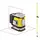 Nivela Laser Rosu 2 planuri NIVEL SYSTEM CL2R cu tija de ancorare LP36