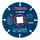 Disc diamantat multi material BOSCH X-Lock Expert Carbide Multi Wheel 125 x 22.23 mm (2608901193)