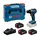 Set masina de gaurit si insurubat BOSCH GSR 18V-52 cu 3 acumulatori 5 Ah si incarcator (06019S0027)