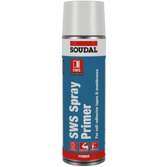 Amorsa pentru benzile etansare ferestre Soudal SWS Spray Primer 500 ml (156496)