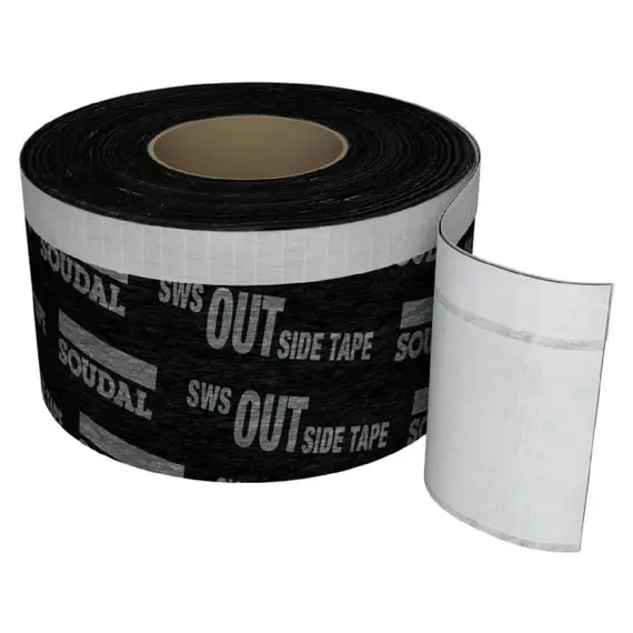 Banda Etansare Ferestre Complet Adeziva exterior Soudal 100 mm x 30 m SWS Extra (145966)