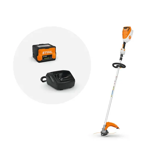 Set motocoasa STIHL FSA 80 R cu acumulator AK 30 si incarcator AL 101