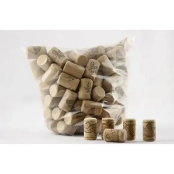 Set 100 de dopuri pentru sticla vin Natural First 45x24 mm AA