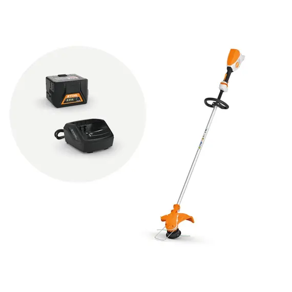 Set motocoasa STIHL FSA 60 R cu acumulator AK 20 si incarcator AL 101