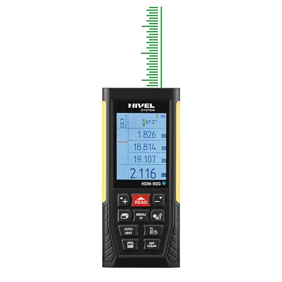 Telemetru cu laser verde NIVEL SYSTEM HDM-90G