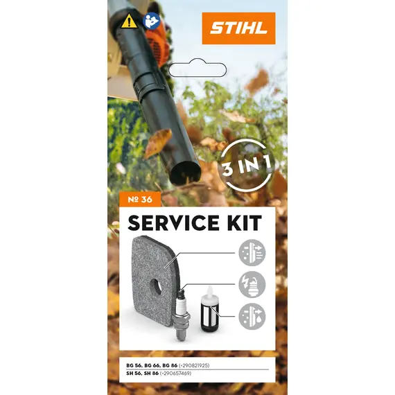 Kit de intretinere STIHL 36 pentru suflante BG 56/BG 66/BG 86 si aspiratoare frunze SH 56/SH 86