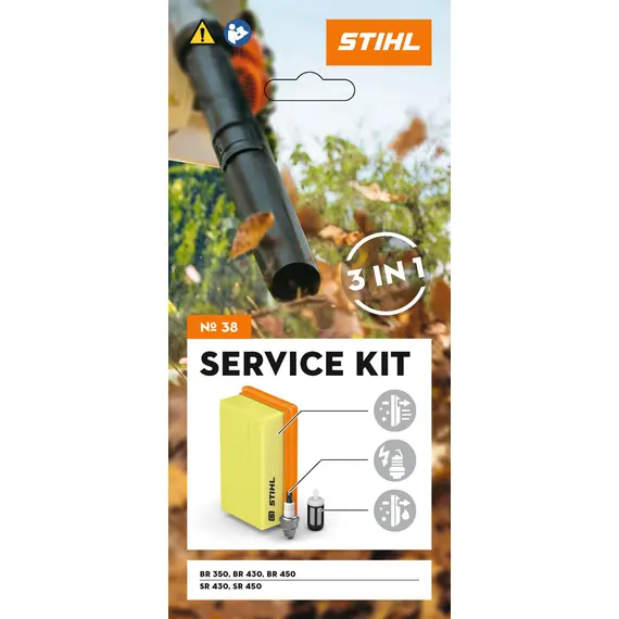 Kit de intretinere STIHL 38 pentru suflante BR 350/BR 430/BR 450 si atomizoare SR 430/SR 450