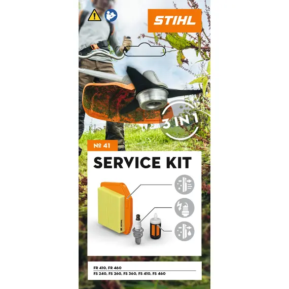 Kit de intretinere STIHL 41 pentru motocoase FS 240, FS 260, FS 360, FS 410, FS 460, FR 410 si FR 460