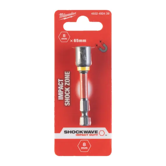Cheie tubulara Milwaukee cu prindere hex 8 x 65 mm