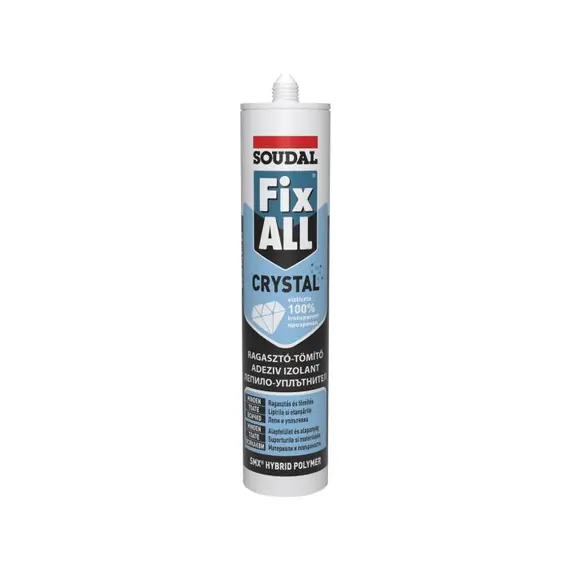 Adeziv Soudal Fix ALL Crystal, 290 ml, Transparent (119382)