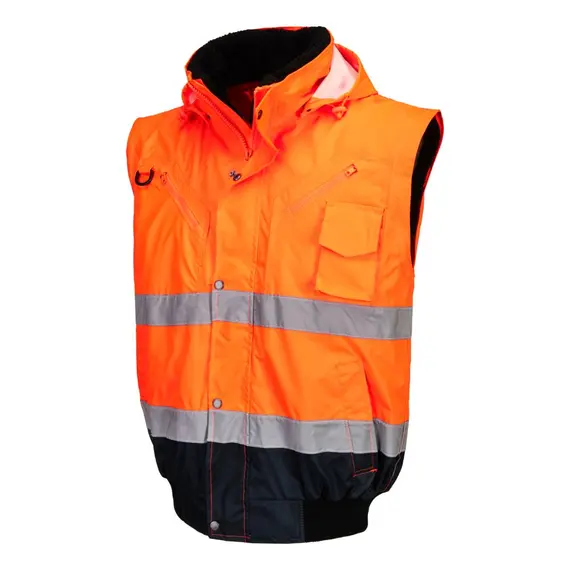 Jacheta bomber 3 in 1 Portwest C465, Contrast Hi-Vis, Impermeabila