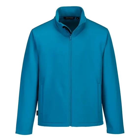 Jacheta softshell Portwest Print&Promo TK20, Rezistenta la vant si apa, Aqua