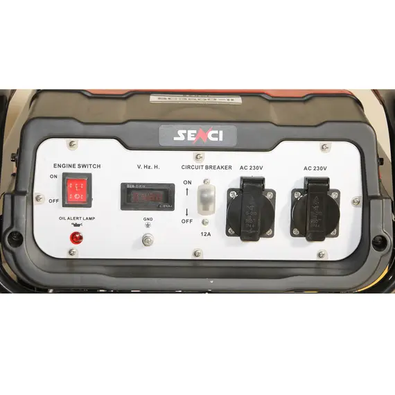 Generator de curent SENCI SC-3500 TOP, Putere maxima 3.1 kW, 230V, AVR (SC1003685)