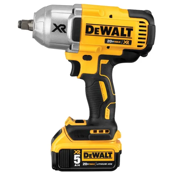 Set masina de insurubat cu impact DeWalt DCF899P2-QW cu 2 acumulatori 5Ah si incarcator