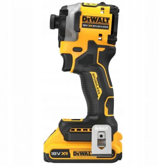 Set masina de insurubat cu impact DeWalt DCF850D2T-QW cu 2 acumulatori 2Ah si incarcator