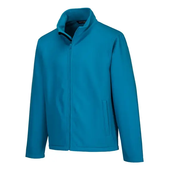Jacheta softshell Portwest Print&Promo TK20, Rezistenta la vant si apa, Aqua