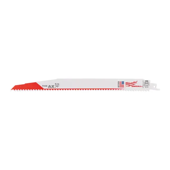 Set 5 panze fierastrau sabie pentru demolari Milwaukee Heavy Duty AX 300 mm x 5 TPI (48475027)