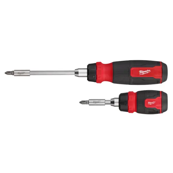 Set 2 surubelnite cu clichet Milwaukee Multi-Bit (4932492811)