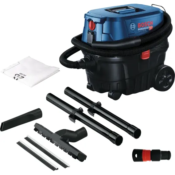 Aspirator industrial Bosch Professional GAS 12-25 PL, 1250 W, Accesorii incluse (060197C100)