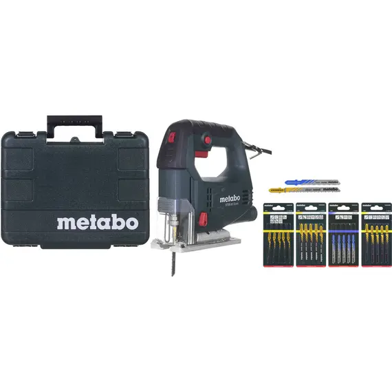 Set fierastrau pendular Metabo STEB 65 QUICK cu 20 panze si valiza (690920000)