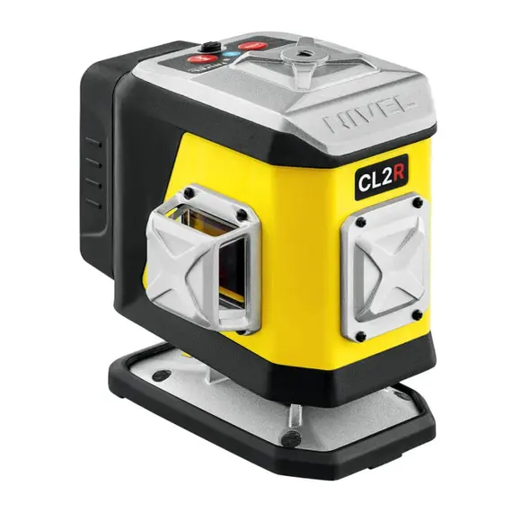 Nivela Laser Rosu 2 planuri NIVEL SYSTEM CL2R cu tija de ancorare LP36