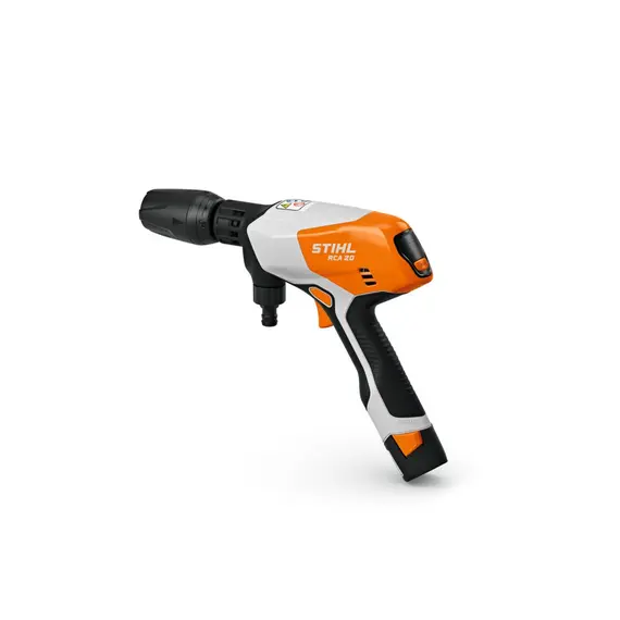 Set aparat de spalat cu presiune STIHL RCA 20 cu 2 acumulatori AS 2 si incarcator AL 1