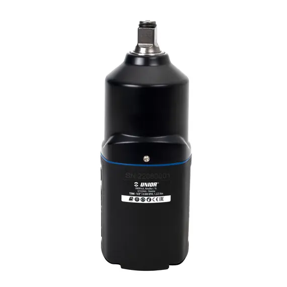 Pistol pneumatic de insurubat cu impact UNIOR 1566, 1/2", 1223 Nm, 6.2 bar (627570)