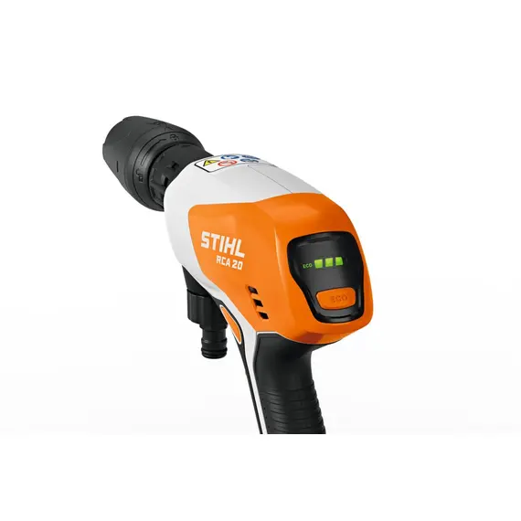 Set aparat de spalat cu presiune STIHL RCA 20 cu 2 acumulatori AS 2 si incarcator AL 1