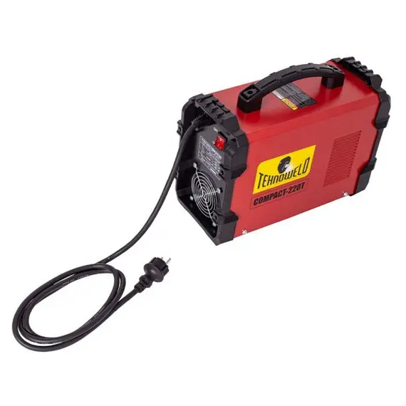 Invertor sudura cu accesorii Tehnoweld MMA COMPACT-220T, 200 A, Electrozi 1.6-4 mm