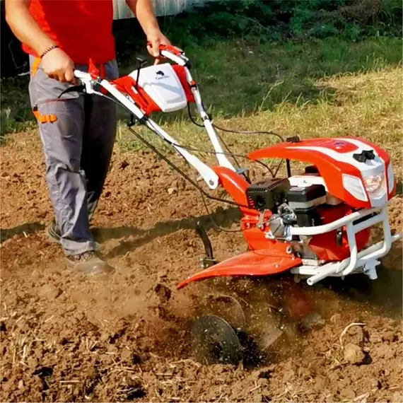 Motocultor Bisonte BTA-1000, Benzina, 7 CP, Freze, Latime de lucru 56 - 83 cm