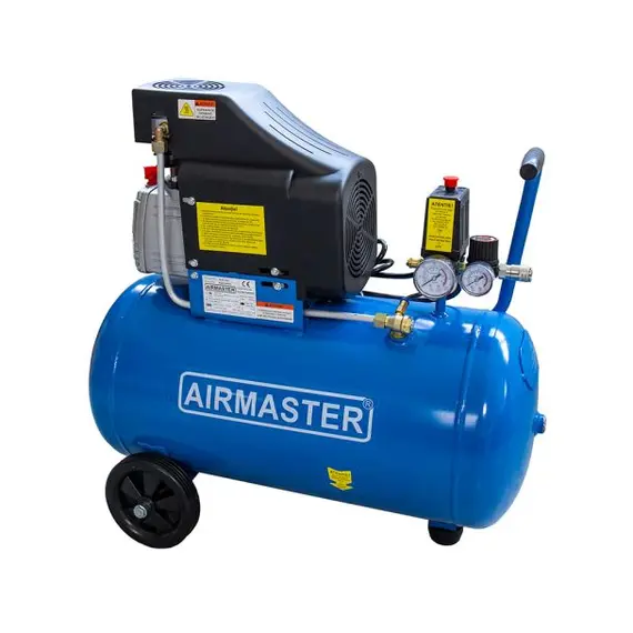 Compresor de aer Airmaster AIR2SHU850, 1500 W, 8 bar, 206 l/min, Butelie 50 litri